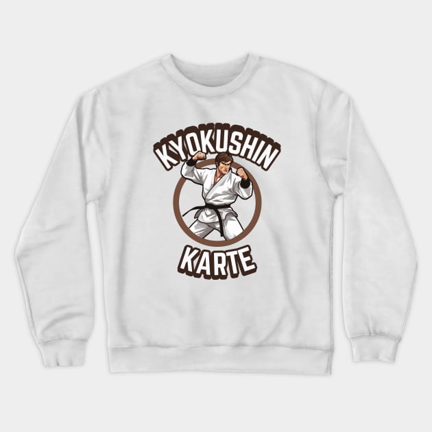 Kyokushin Karate Crewneck Sweatshirt by Indieteesandmerch